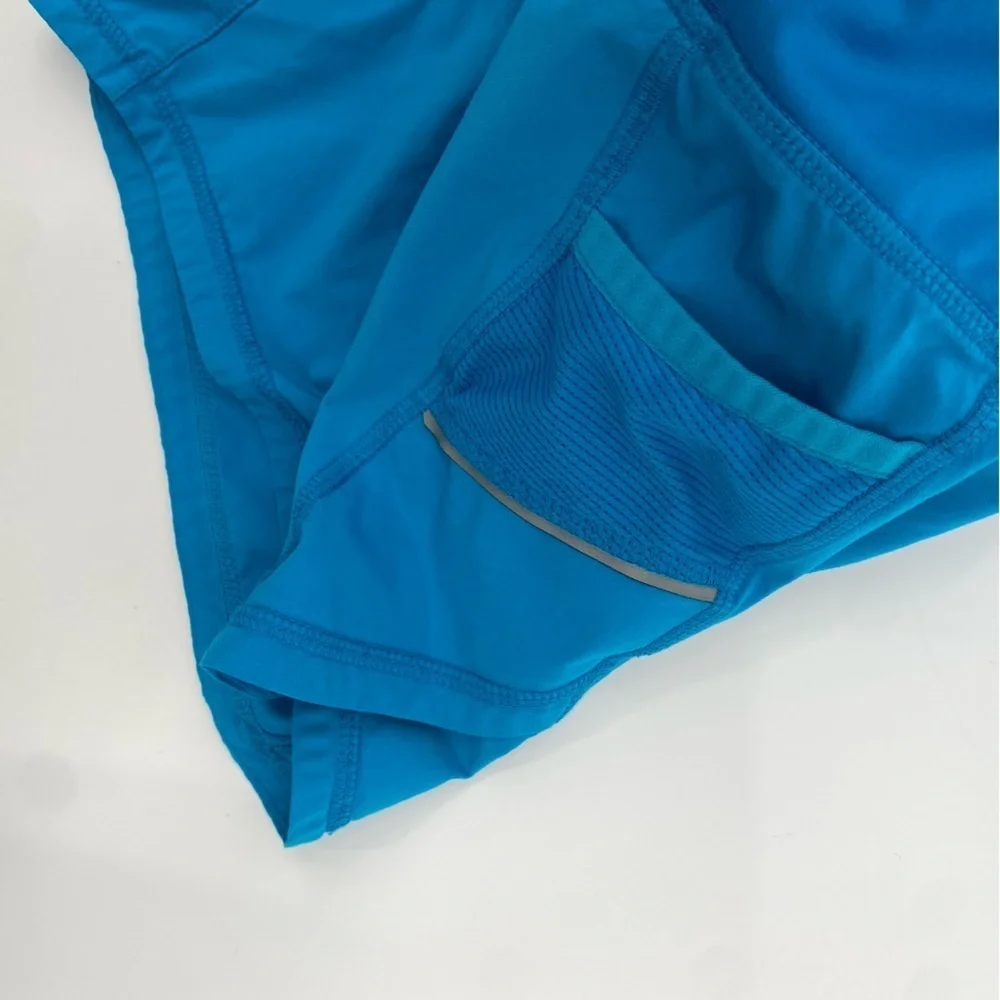 Athleta Ready Set Go Shorts Aqua size M - Picture 5 of 8